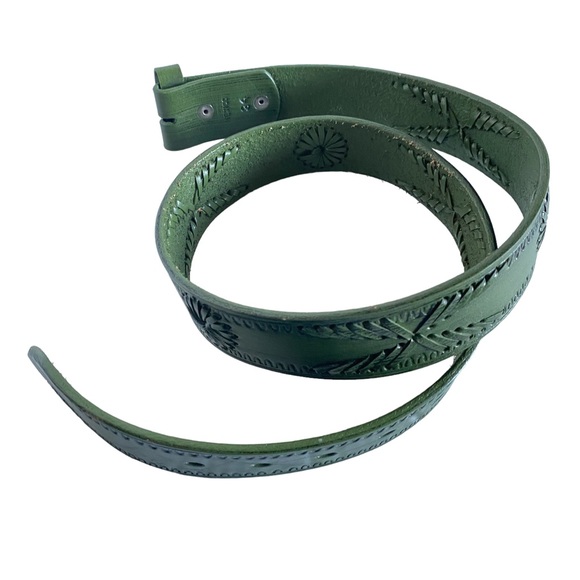 Made in Mexico leather belt - Picture 8 of 9